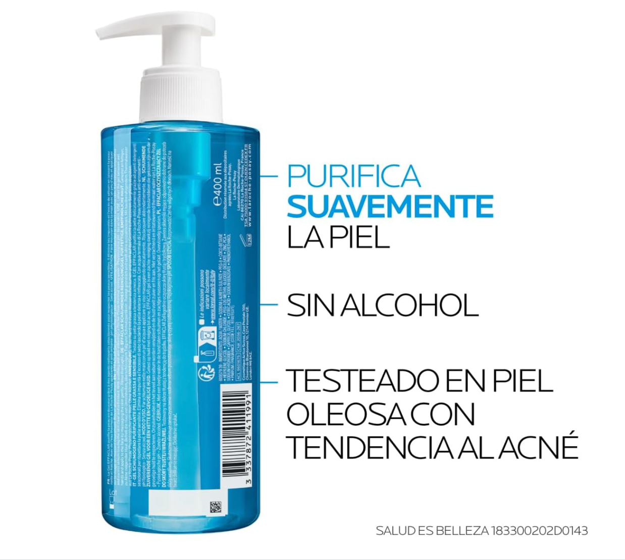 Effaclar Gel limpiador Purificante La Roche Posay 200ml