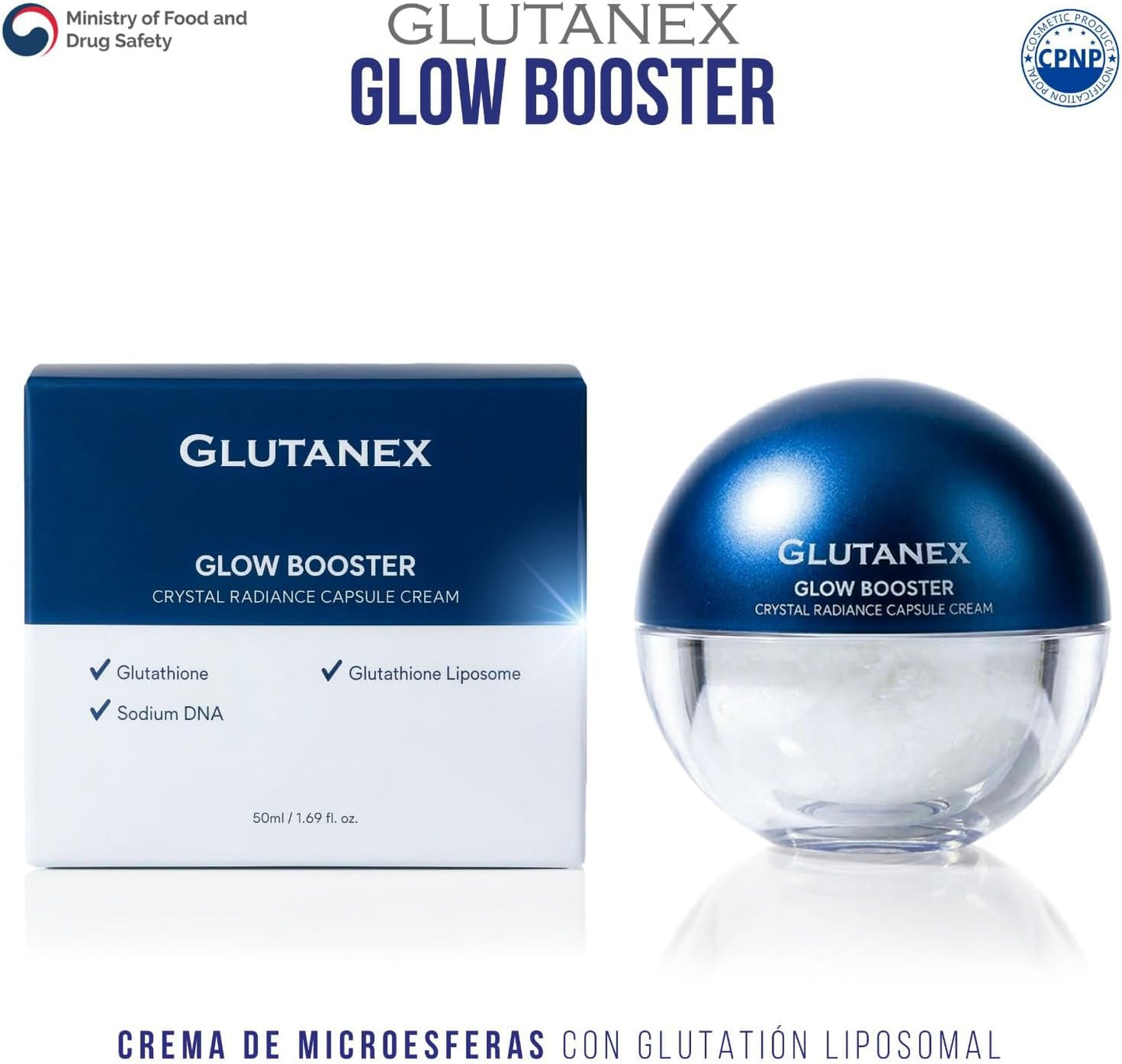 Glow Booster Crystal Radiance Capsule Cream GLUTANEX