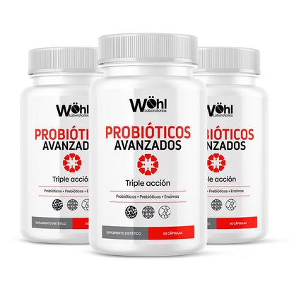 Probioticos Avanzados Triple Acción Wohl