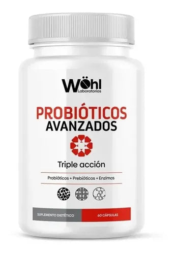 Probioticos Avanzados Triple Acción Wohl