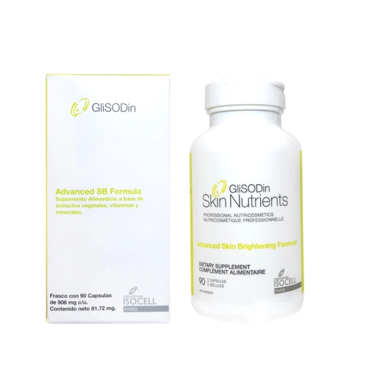 Glisodin Skin Brightening – Suplemento para Iluminar la Piel | Mare Perfect Skin