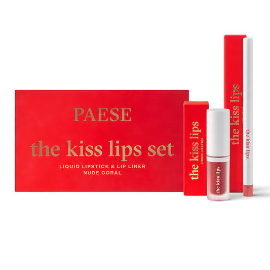 THE KISS LIPS DUO LABIAL + DELINEADOR