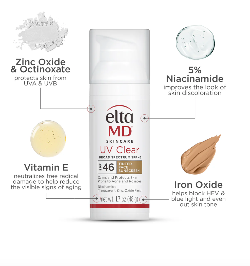 Elta Md Uv Clear 46 Spf Tinted