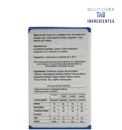 Glutanex Tabletas