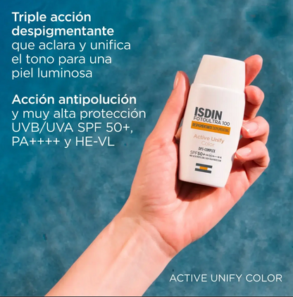 Fotoultra 100 Active Unify Despigmentante Color ISDIN