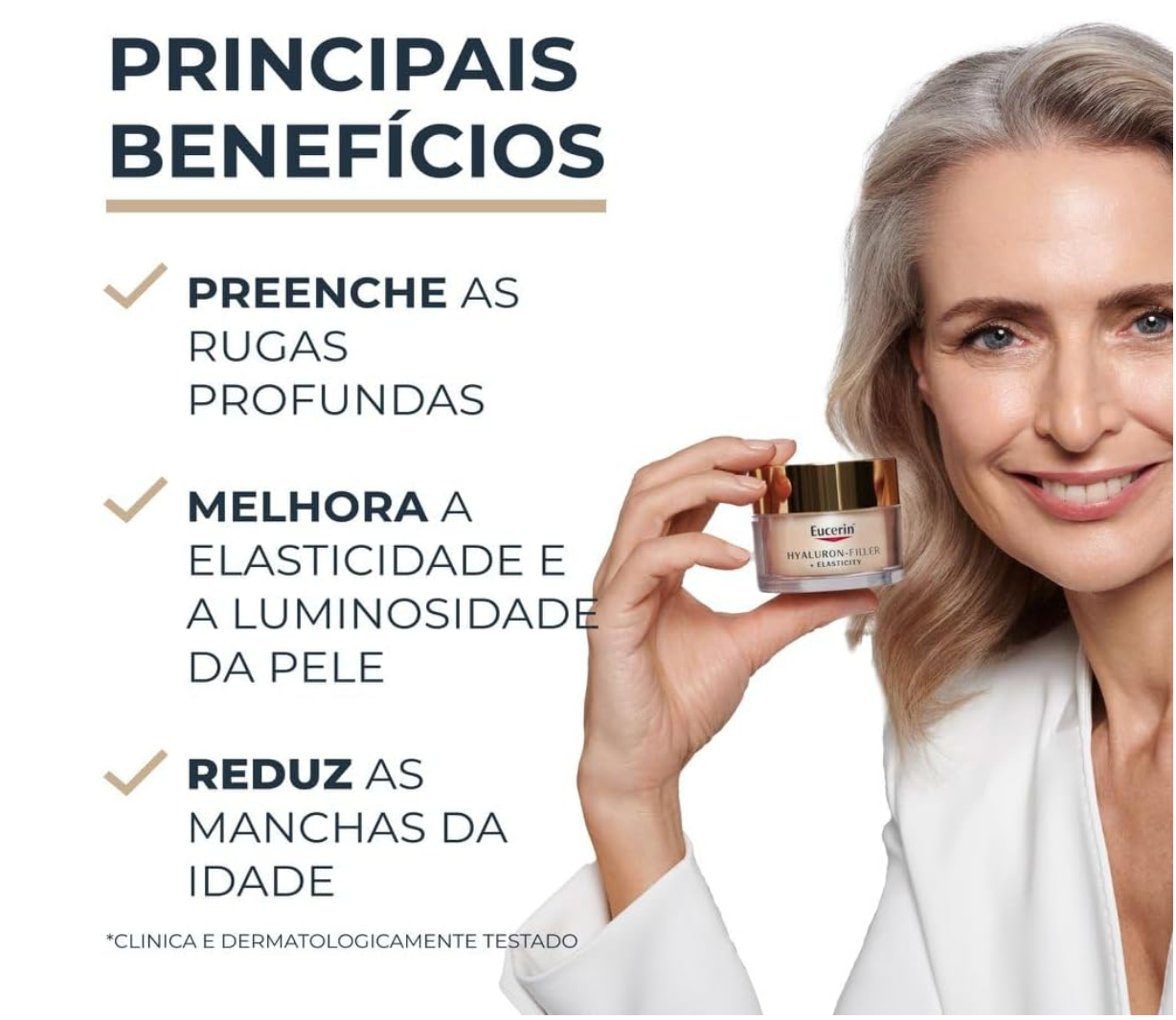 Hyaluron Filler + Elasticity anti edad Eucerin