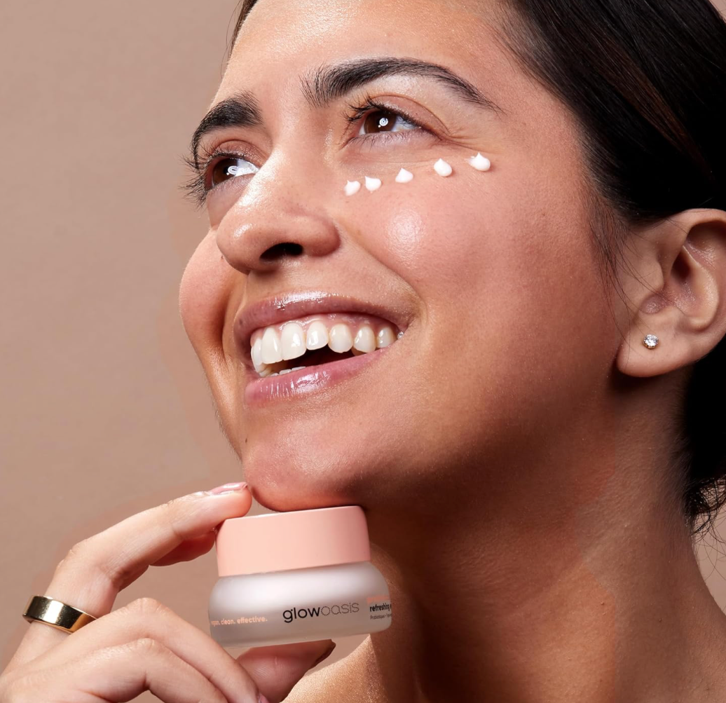 Probiotics + Triple Peptide Refreshing Eye Cream Glowoasis