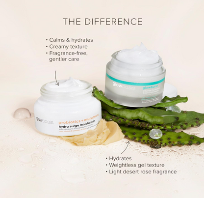 Probiotics + Murumuru Hydra Surge Face Moisturizer Glowoasis