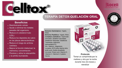 Celltox Detox Therapy Biocell Ultravital