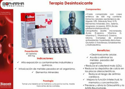 Celltox Detox Therapy Biocell Ultravital