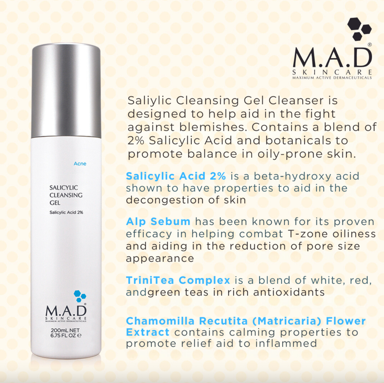 Salicylic Cleansing Gel M.A.D