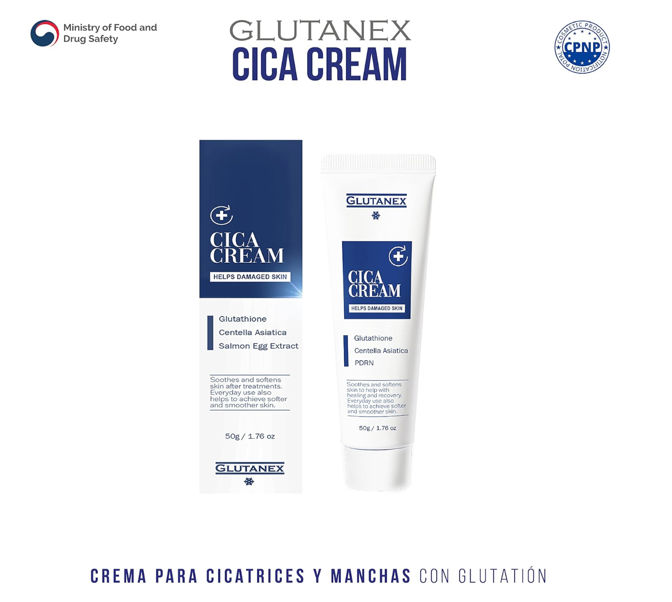 CICA CREAM AFTER TREATMENT CREAM GLUTANEX