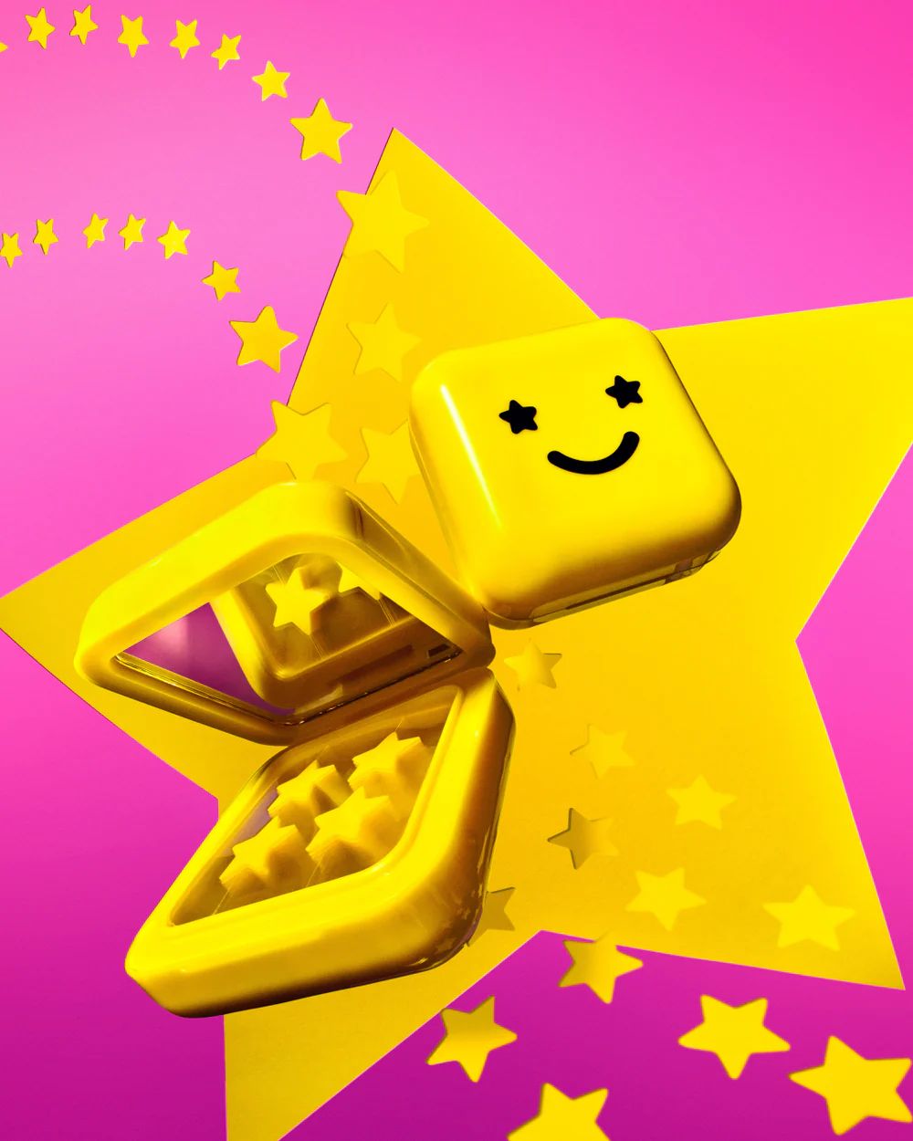 STARFACE Hydro Star Patches Caja Amarilla 32