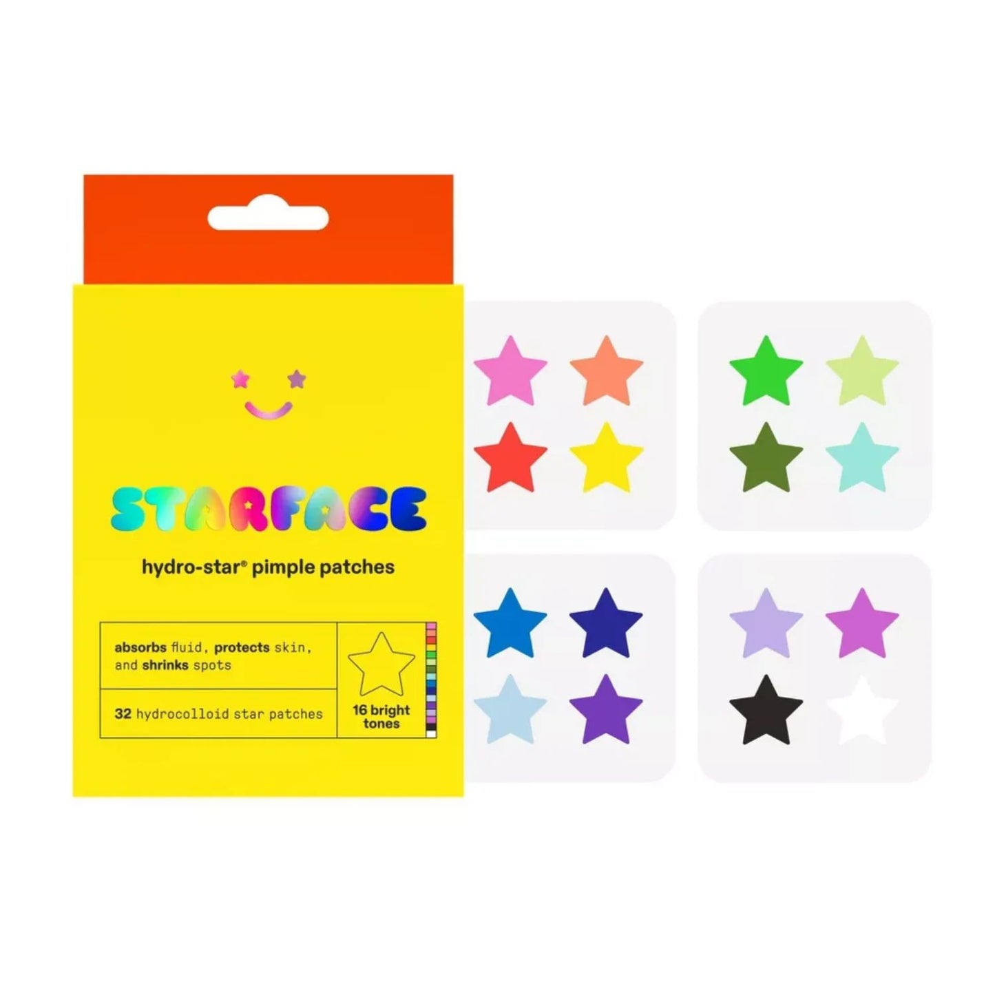 STARFACE Hydro star patches 16 tonos REFILL 32