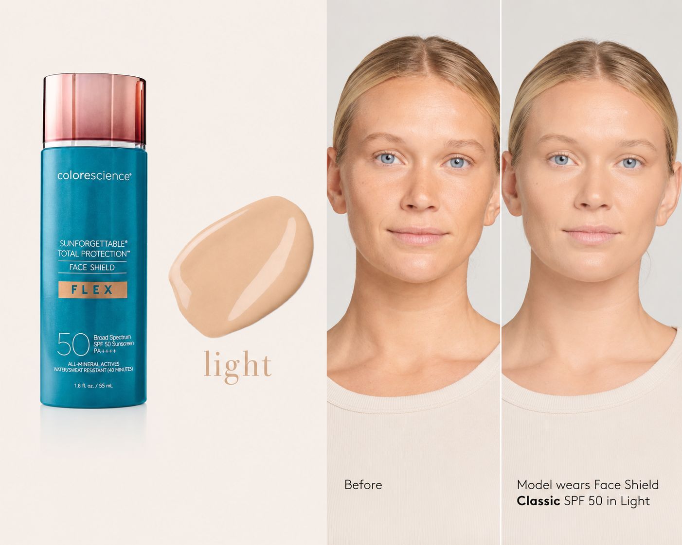 Sunforgettable Total Protection Face Shield FLEX Colorescience