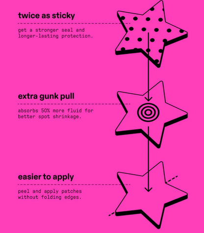 STARFACE Hydro Stars Big Pink Caja
