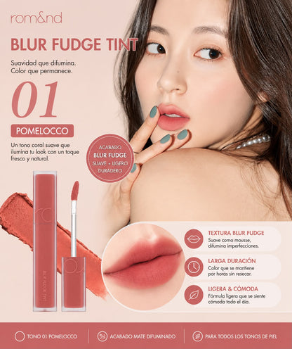 01 Pomeloco Blur Fudge Tinta Rom&nd