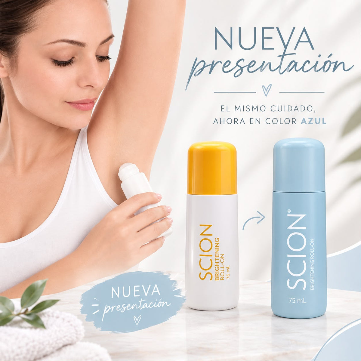 Scion Brightening Roll On Desodorante