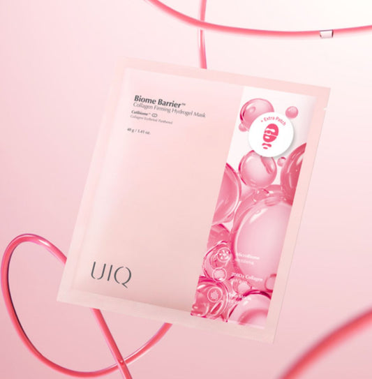 UIQ Biome Barrier Collagen Hydrogel Mask Individuales