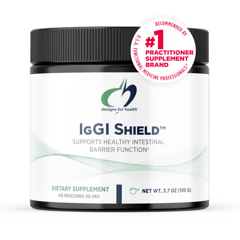 IgGI Shield DESIGNS FOR HEALTH