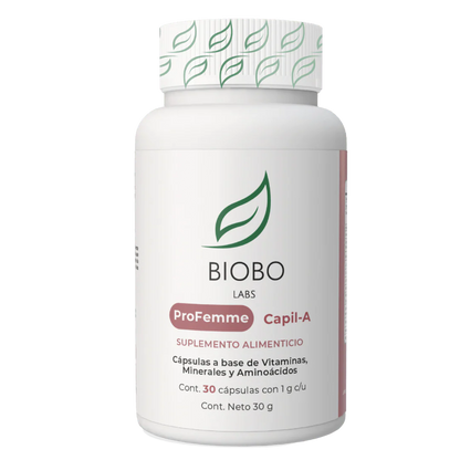 ProFemme Capil-A 30 capsulas BIOBO Labs