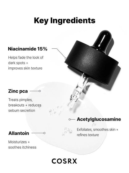 The Niacinamide 15 Serum Cosrx